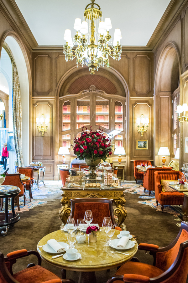 Salón Proust en el hotel Ritz París.