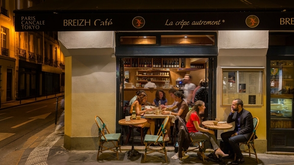 Cafe Breizh es uno de los mejores restaurantes del Marais para comida bretona en el corazón de París.