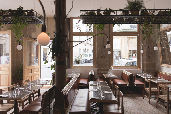 Carbon, una autodenominada "oda a la naturaleza", es uno de los restaurantes más exclusivos del Marais.