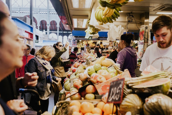 Uno de los mejores consejos de nuestra guía de mercado de Roma: ¡no toques los productos!