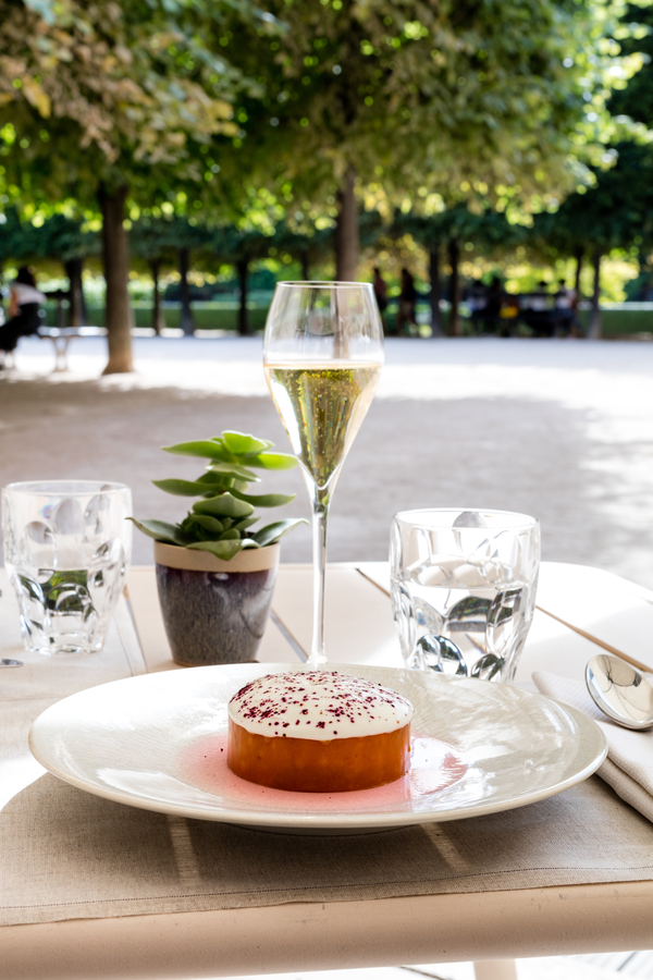 Uno de los mejores restaurantes Michelin de París se encuentra en el Palais Royal. Tiene su propia terraza jardín!