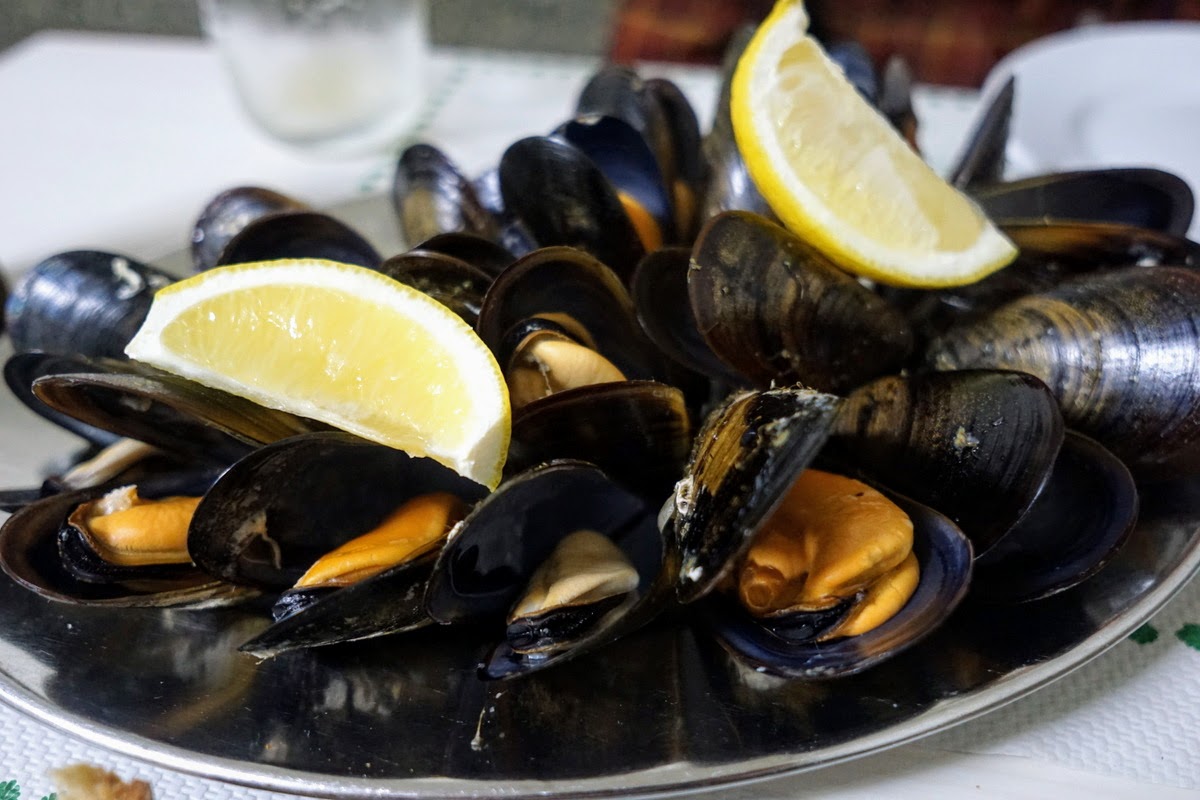 Mejillones pequeños (clochinas)