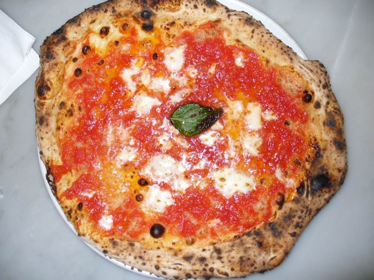 Pizza napolitana de Pizzeria da Michele