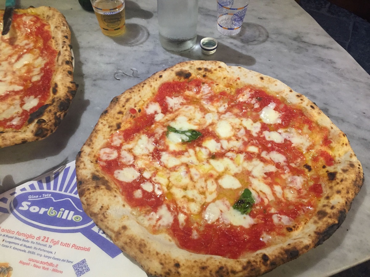 Pizza napolitana de Sorbillo