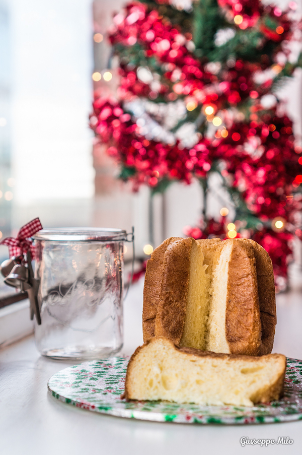 Pandoro, un dulce típico de Navidad en Italia.