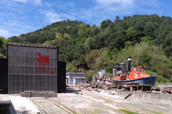 Exterior del Museo Albaola en el País Vasco