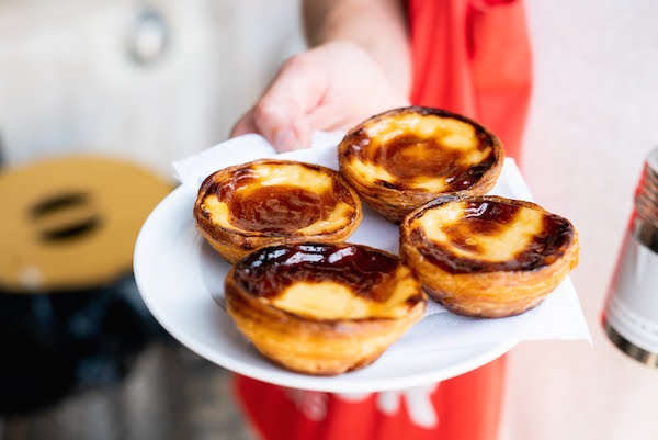 Tartas de crema Portuguesa
