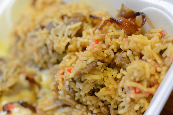 Biryani de cordero 