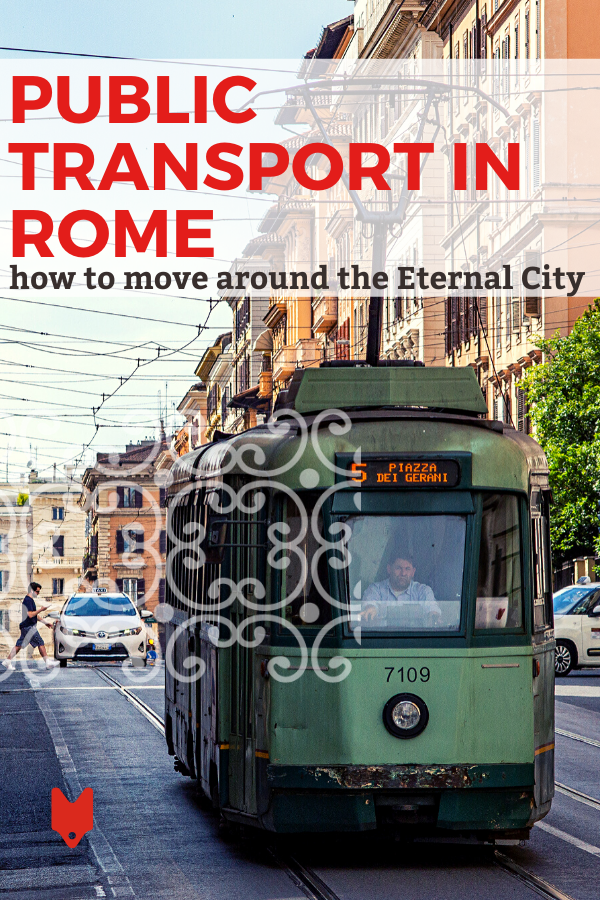 Una guía para navegar en transporte público en Roma
