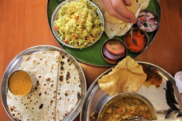 Propagación de comida india