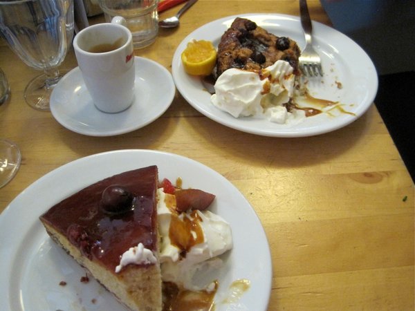 Postres en Pois Café en Lisboa