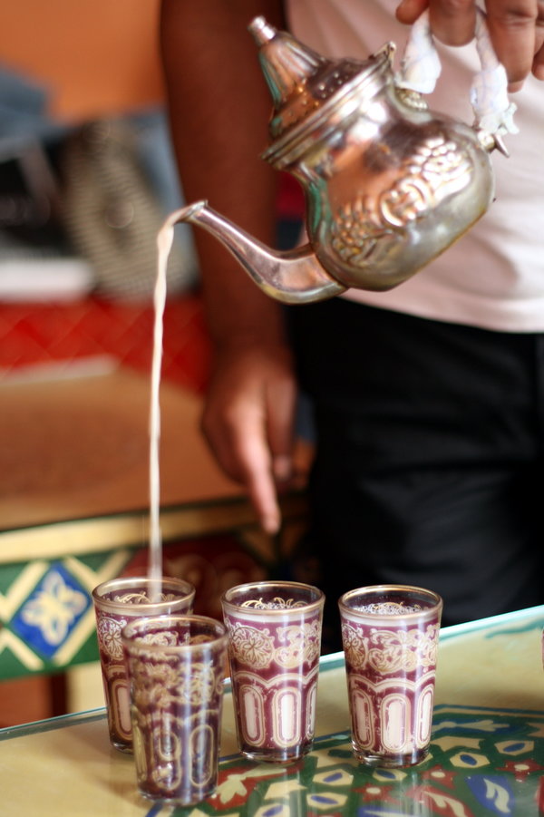 Té de la tarde al estilo marroquí en Barcelona