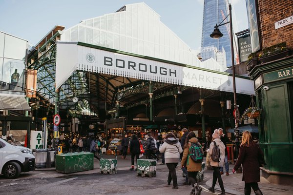 Entrada al mercado de la ciudad de Londres