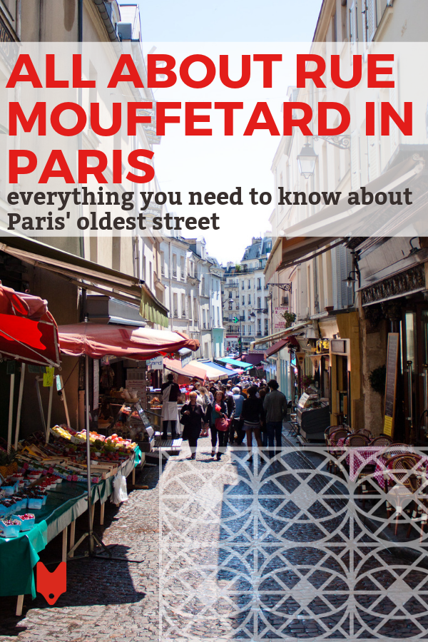 Rue Moufetard es la calle más antigua de París.