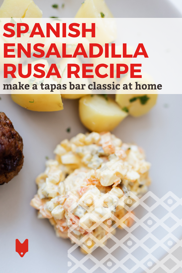 Receta de ensaladilla rusa fácil y deliciosa