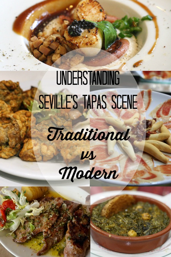 Sevilla es una ciudad donde puedes encontrar tantos restaurantes de lujo como modernos bares de tapas, rincones acogedores con hombres mayores españoles sentados en el bar y tapas andaluzas tradicionales dominan el menú grabado con tiza. Pero, ¿cómo sabe dónde comer y qué tipo de experiencia gastronómica disfrutaría? Aquí está nuestra guía de tapas en Sevilla y la comprensión de la escena de tapas de Sevilla, para que sepa exactamente en qué se está metiendo en una noche en Sevilla, ¡sea cual sea el lugar que elija! 