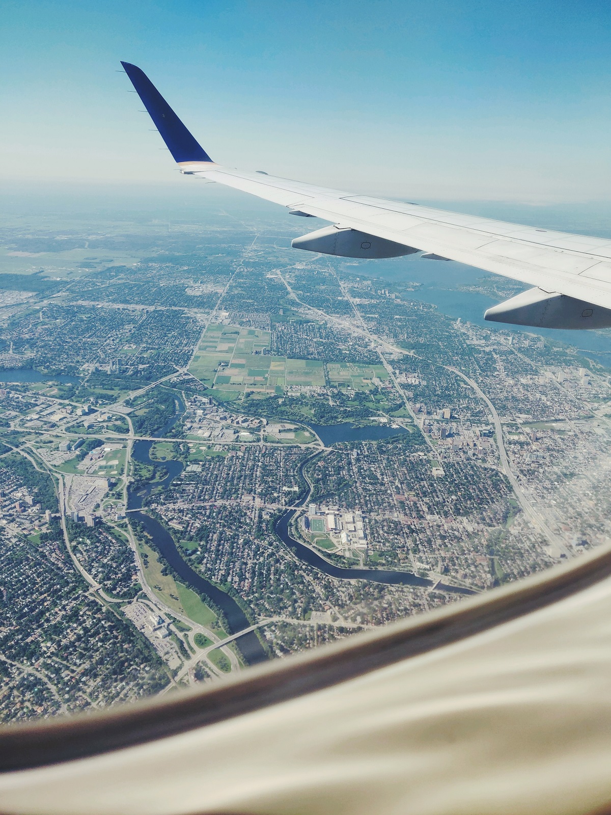 Newark Terminal C, desde arriba