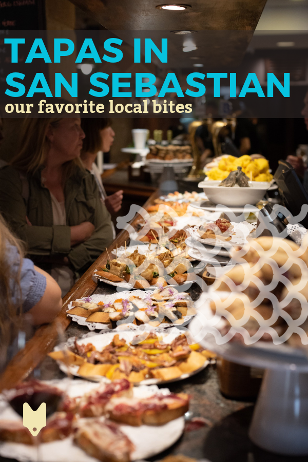 Las tapas en San Sebastián son una parte importante de la cultura gastronómica de las mejores ciudades gastronómicas de España. Pero lo primero es lo primero: ¡aquí no suelen llamarse tapas! Siga leyendo para obtener más consejos sobre cómo comer como un local. #SanSebastian #España #País Vasco #eats #tapas #foodie #barrí
