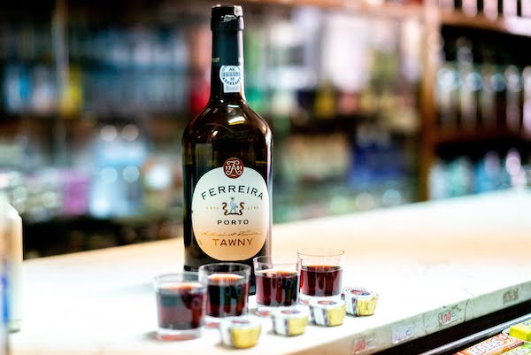 Vino de Oporto y chocolate