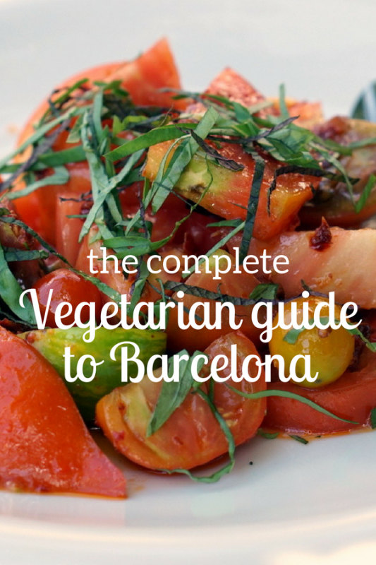 ¡Nuestra completa guía vegetariana de Barcelona te mostrará los mejores lugares para disfrutar de auténtica comida vegetariana en la capital catalana!