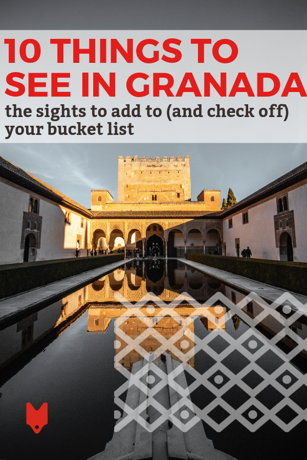 ¡Empieza a planificar tu viaje! Hemos reducido las 10 mejores cosas para ver en Granada para que comiences.