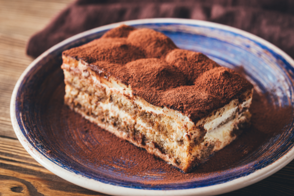 Tiramisú en un plato