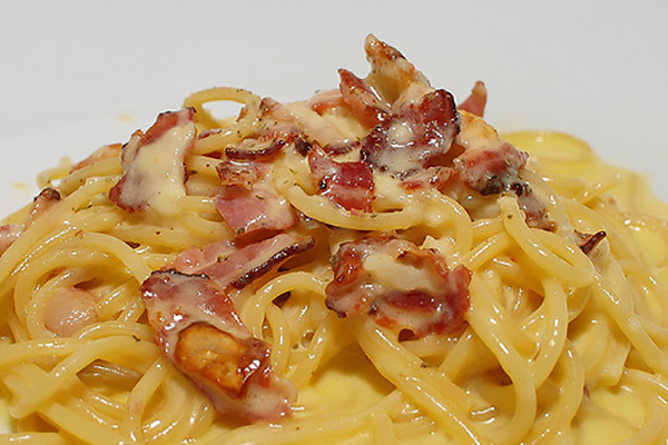 Pasta a la carbonara