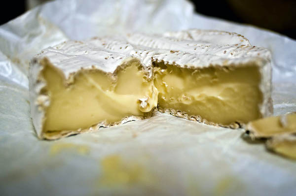 corteza de queso brie