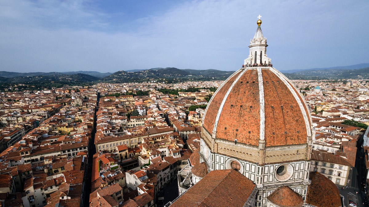 El Duomo es una vista inolvidable en el centro de Florencia.