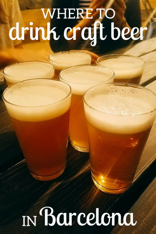 ¡Consigue uno frío! Aquí es donde encontrarás la mejor cerveza artesana de Barcelona.