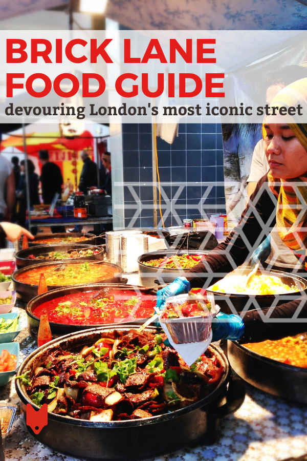 Aquí tienes una lista de opciones para comer cerca de Brick Lane en Londres
