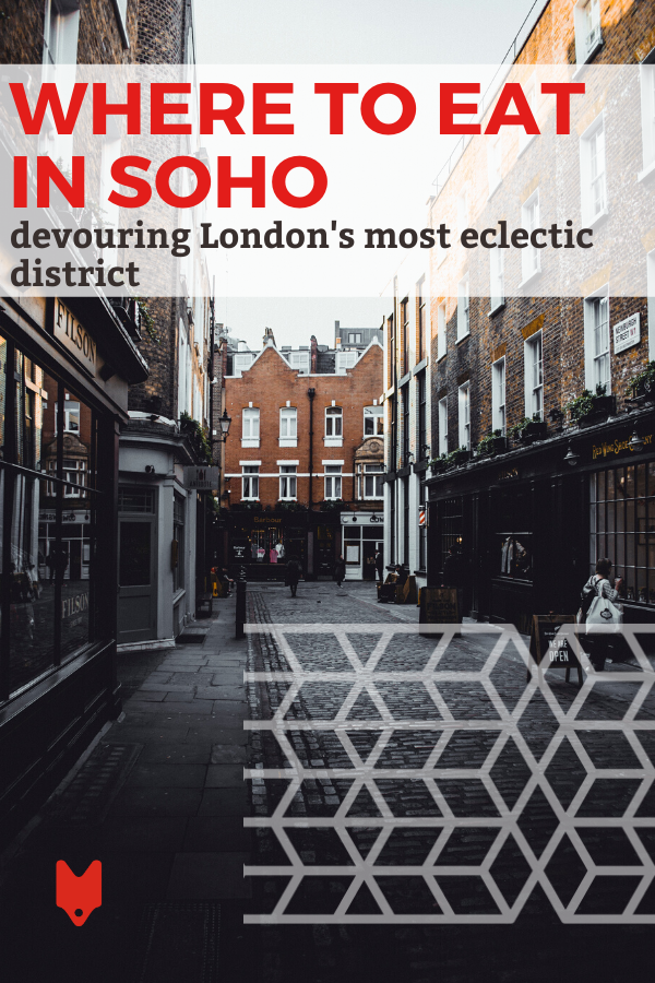 Dónde comer en el área del Soho de Londres