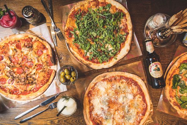Pizza en Pizza Union, Londres