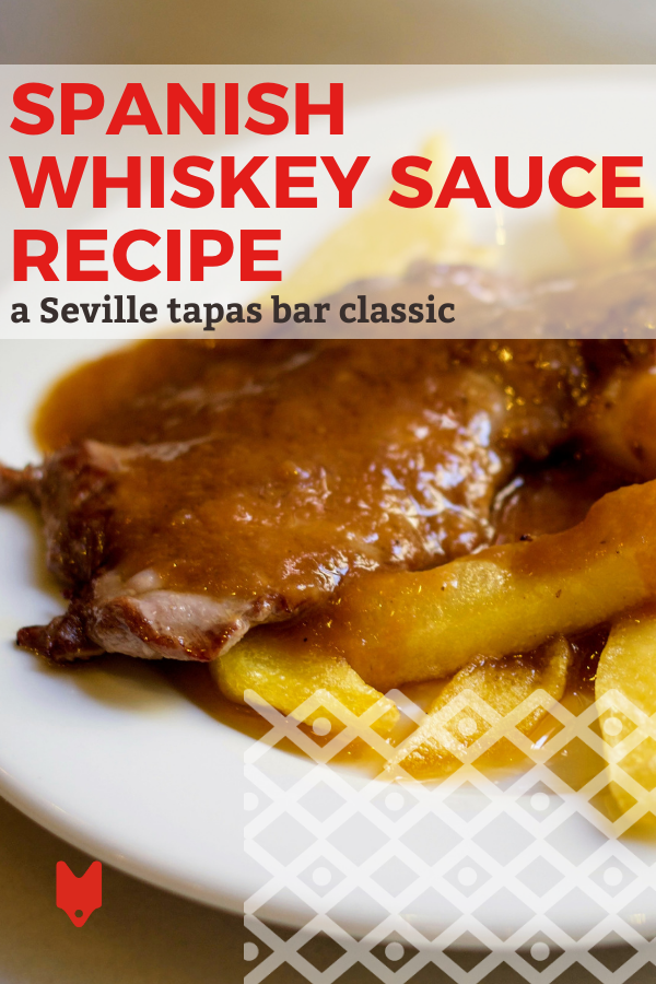 Una receta de salsa de whisky de Sevilla, España